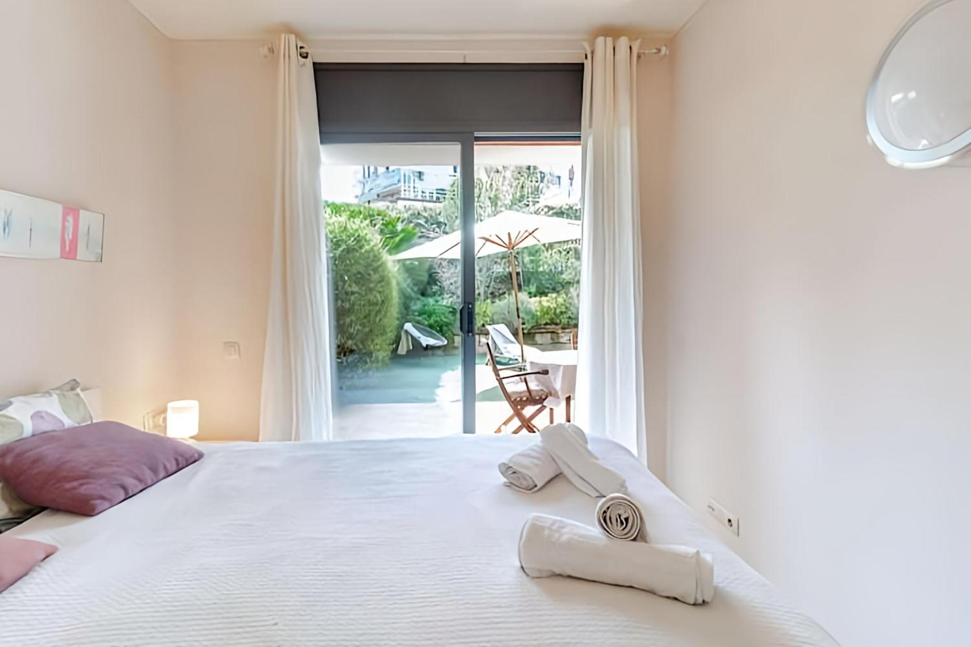 Pretty Garden Apartment Next To A Charming Beach Lloret de Mar Luaran gambar